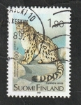 Stamps Finland -  1051 - Pantera uncia
