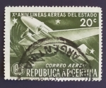 Stamps Argentina -  Aviación