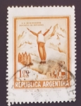 Stamps : America : Argentina :  Salto Ski. Bariloche