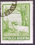 Sellos de America - Argentina -  Ciervo rojo