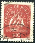 Sellos de Europa - Portugal -  Barco
