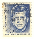 Sellos del Mundo : Europa : Alemania : J.F.Kennedy