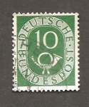 Stamps Germany -  INTERCAMBIO