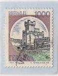 Sellos de Europa - Italia -  Castillos de Italia