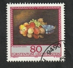 Stamps : Europe : Liechtenstein :  932 - Pintura de Benjamin Steck