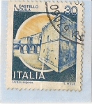 Stamps Italy -  Castillos de Italia