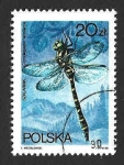 Stamps Poland -  2844 - Libélula