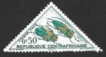 Stamps : Africa : Central_African_Republic :  J2 - Escarabajo