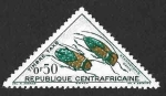 Stamps Africa - Central African Republic -  J2 - Escarabajo