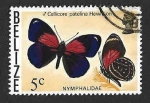 Stamps Belize -  345 - Mariposa de Belice