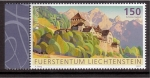Sellos de Europa - Liechtenstein -  Europa- Castillos y palacios- Vaduz