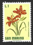 Stamps San Marino -  758 - Lirio