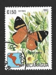 Sellos de America - Nicaragua -  1150 - Tigridia Acesta