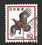 Stamps Japan -  1077 - Águila Dorada