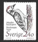 Sellos de Europa - Suecia -  1725 - Pico Menor