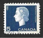 Stamps Canada -  405 - Isabel II del Reino Unido
