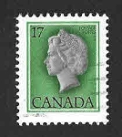 Stamps Canada -  789 - Isabel II de Reino Unido