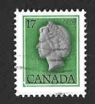 Sellos de America - Canad� -  789 - Isabel II de Reino Unido