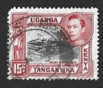 Stamps Kenya -  72 - Monte Kilimanjaro (Kenia, Uganda, Tanganica)