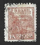 Stamps Brazil -  516 - Agricultura