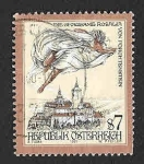 Stamps Austria -  1718 - Castillo de Forchtenstein