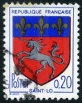 Stamps France -  Escudo - Saint Lo