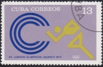 Stamps Cuba -  JJ.OO. Múnich '72 C