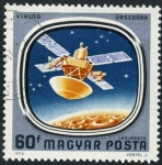 Stamps : Europe : Hungary :  Satelite Viking
