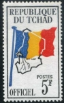 Sellos del Mundo : Africa : Chad : Bandera