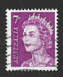 Stamps : Oceania : Australia :  402A - Isabel II