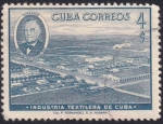 Sellos de America - Cuba -  Industria textilera