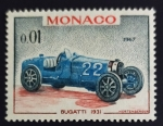 Stamps : Europe : Monaco :  Automoviles