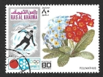 Stamps United Arab Emirates -  Yt78C - Polyanthus