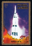 Stamps United Arab Emirates -  Apolo 16