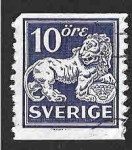 Stamps Sweden -  XXX - Heráldica León 