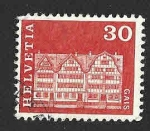 Stamps Switzerland -  444 - Casas a Dos Aguas