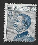 Stamps Italy -  100 - Víctor Manuel III de Italia