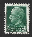 Stamps Italy -  218 - Víctor Manuel III de Italia