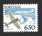 Sellos de Europa - Portugal -  1368 - Aviones