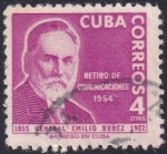 Sellos de America - Cuba -  General Emilio Nuñez