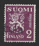Stamps : Europe : Finland :  172 - Armas de la República