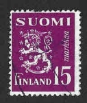 Stamps Finland -  295 - Armas de la República