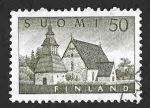 Stamps : Europe : Finland :  338 - Iglesia de Lammi