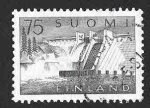 Stamps : Europe : Finland :  363 - Central Eléctrica Pyhakoski
