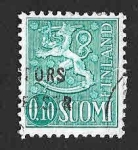 Stamps Finland -  400 - León Rampante