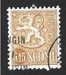 Stamps Finland -  401 - León Rampante