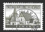 Sellos de Europa - Finlandia -  407 - Iglesia de Lammi