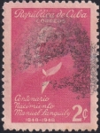Stamps Cuba -  Manuel Sanguily