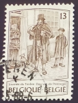 Stamps Belgium -  Cartero