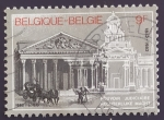 Stamps Belgium -  Palacio de Justicia, Bruselas